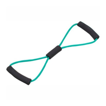 Fabrication Enterprises CanDo BowTie Tubing Exerciser, Green, 22" 1345463